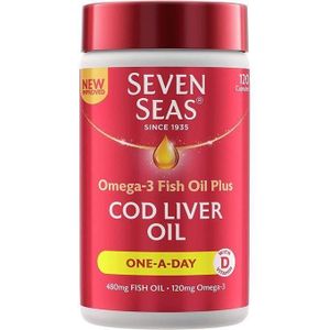 SEVEN SEAS COD LIVER 120 CAPSULES